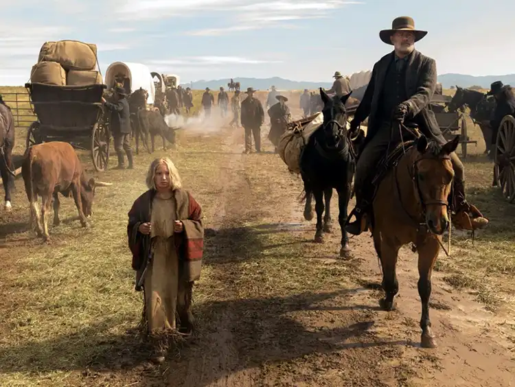 The One Genre-Defying Role That Scored Tom Hanks Rave Reviews and Four Oscar Nominations MODISTA Cinematic landscape shot from News of the World