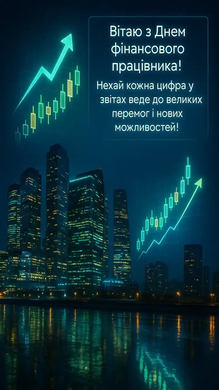 Маги дебету та кредиту: найкращі привітання з Днем фінансового працівника України у прозі, віршах та листівках | MODISTA