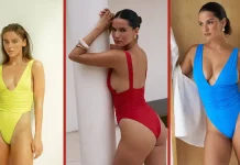 UA: Дівчата в стильних пастельних купальниках | PL: Dziewczyny w stylowych pastelowych strojach kąpielowych | EN: Girls in stylish pastel swimwear