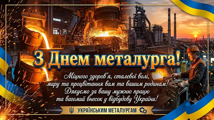 Загартовані вогнем: щирі привітання з Днем металурга для справжніх профі | MODISTA