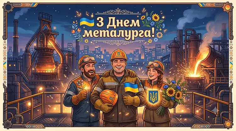 Загартовані вогнем: щирі привітання з Днем металурга для справжніх профі | MODISTA